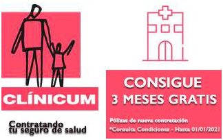 3 meses gratis en seguros de salud Clinicum