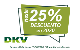 Oferta DKV Reembolso, hasta el 25% de descuento
