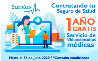 Videoconsulta GRATIS Sanitas hasta el 31 de Julio