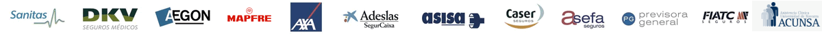 Comparador Seguros Salud de Adeslas, Asisa, Axa, Cigna, DKV, Fiatc, Mapfre, Plus Ultra, Nctar y Sanitas
